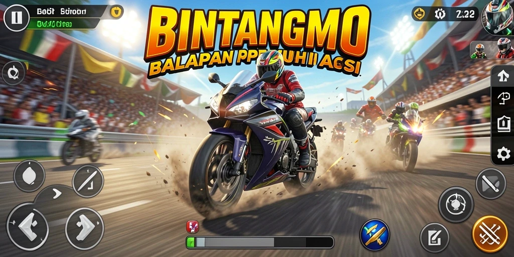 Tampilan gameplay BINTANGMPO yang mengasyikkan dan mendebarkan.