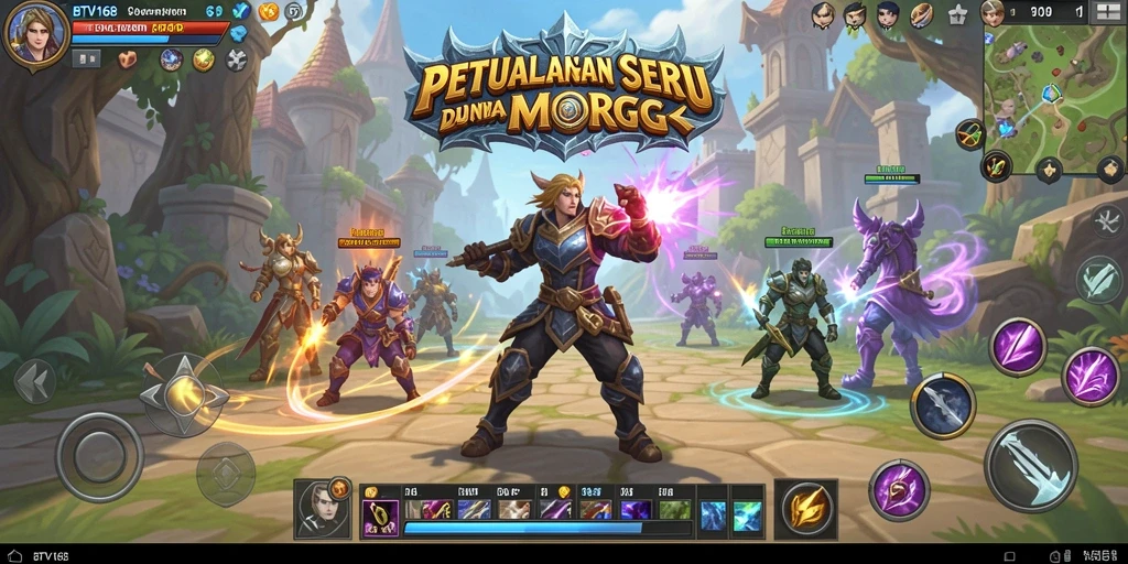 Tampilan gameplay BTV168 yang menakjubkan dan mendebarkan.