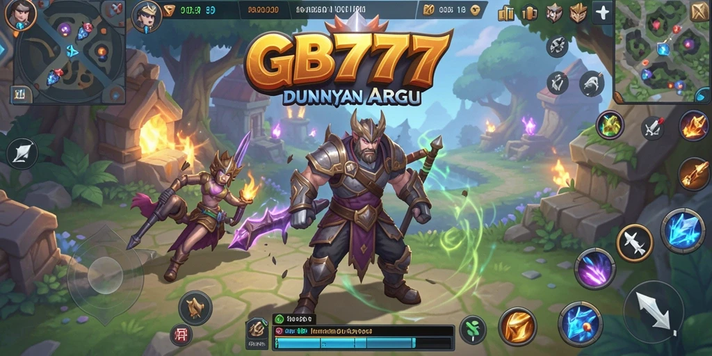 Tampilan gameplay dari GB777 yang menegangkan dan seru.