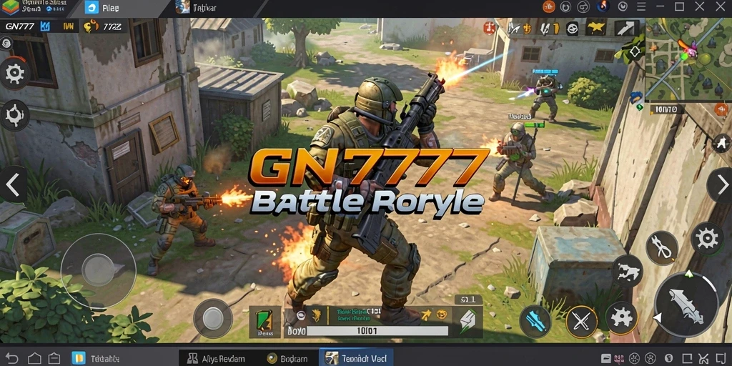 Gameplay seru di GN777 dengan aksi Battle Royale yang mendebarkan.