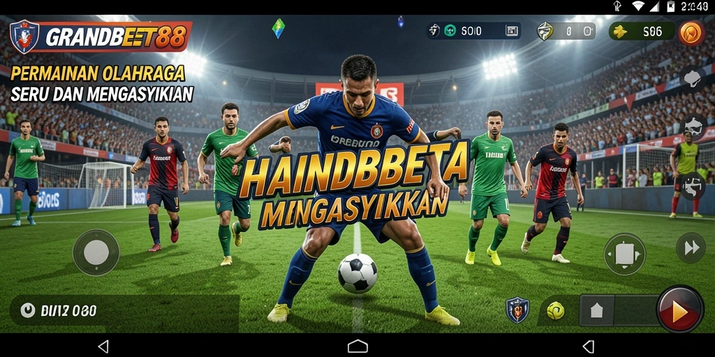 Tampilan gameplay seru di GRANDBET88 dengan berbagai olahraga.