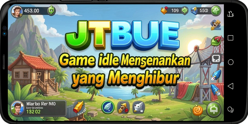 Screenshot JTBLUE menampilkan aksi gameplay Idle yang seru dan menarik.
