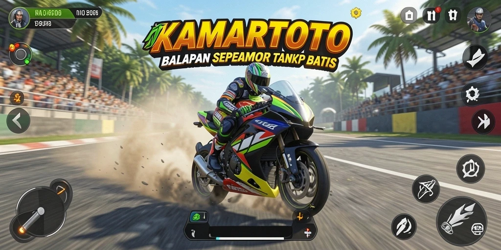 Tampilan gameplay KAMARTOTO yang menegangkan dan penuh adrenalin.