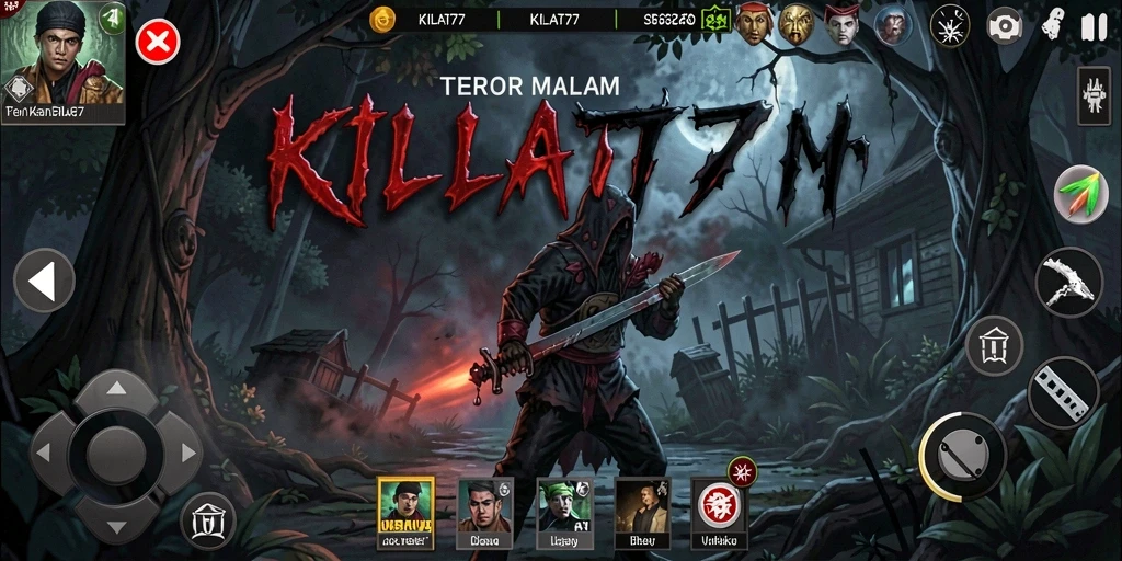 Gameplay KILAT77 yang menegangkan dan penuh kegelapan.
