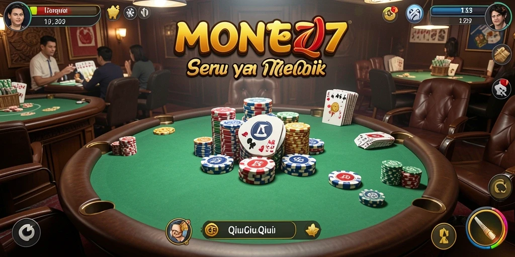 Tampilan screenshot dari gameplay seru QiuQiu di MONTE77.