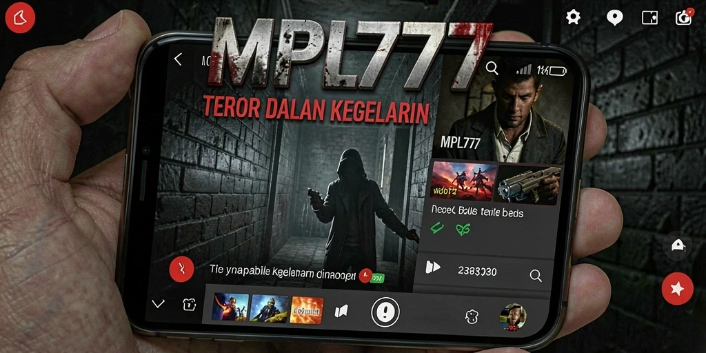 Tampilan gameplay MPL777 yang mencekam dan menegangkan.