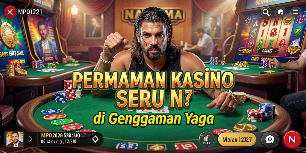 Tampilan gameplay menarik dari MPO1221 dalam suasana Kasino.