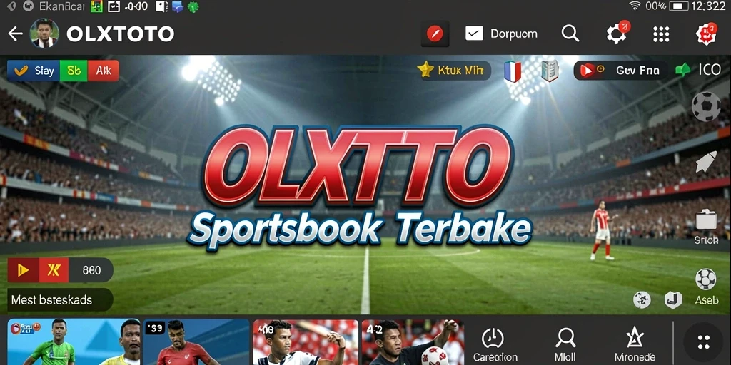 Screenshot OLXTOTO menampilkan antarmuka pengguna yang menarik dan dinamis untuk taruhan olahraga.