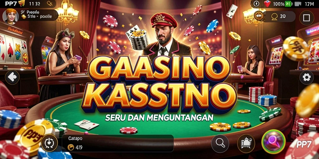 Gameplay PP7 yang mendebarkan dan penuh aksi Kasino.