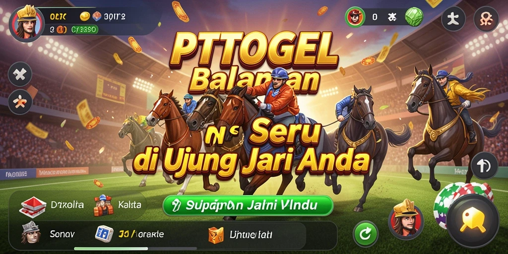 Tampilan gameplay PTTOGEL yang mendebarkan dan penuh aksi.