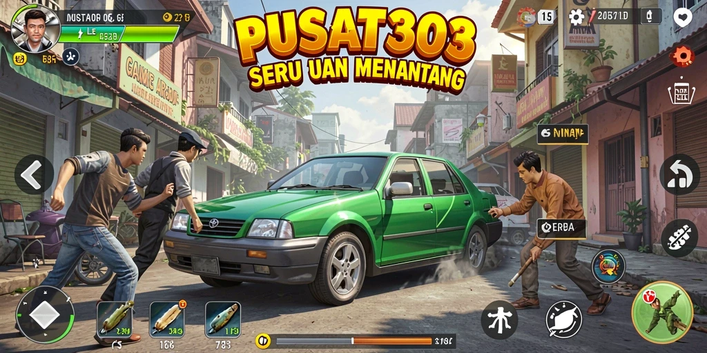 Tampilan gameplay PUSAT303 yang penuh aksi dan tantangan.