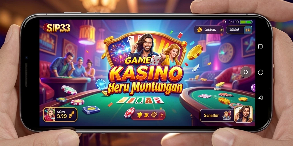 Tampilan menarik dari permainan Kasino di SIP33 yang seru dan mengasyikkan.