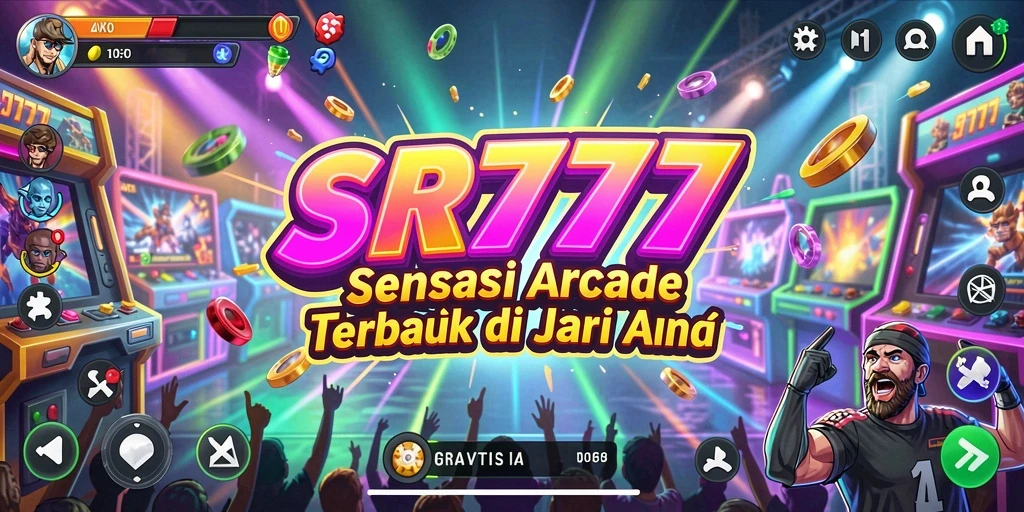 Screenshot gameplay SR777 menampilkan aksi seru dalam permainan Arcade.
