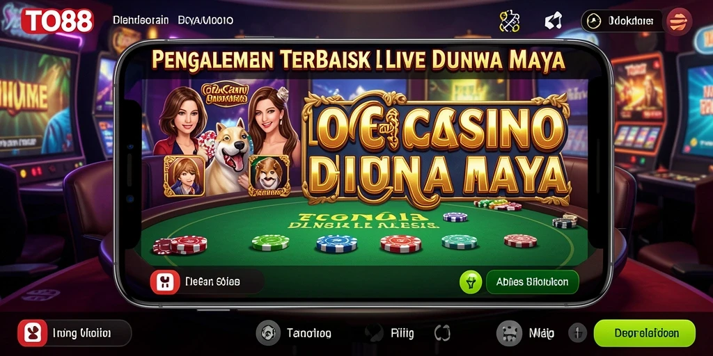 Gameplay menarik TO88 dengan dealer langsung dan suasana kasino yang realistis.