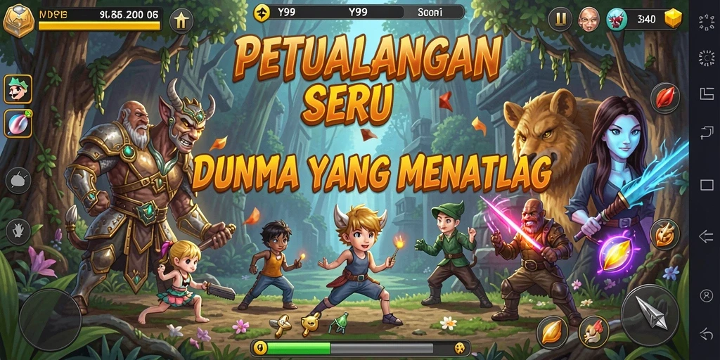 Tampilan gameplay Y89 yang menegangkan dan penuh aksi.